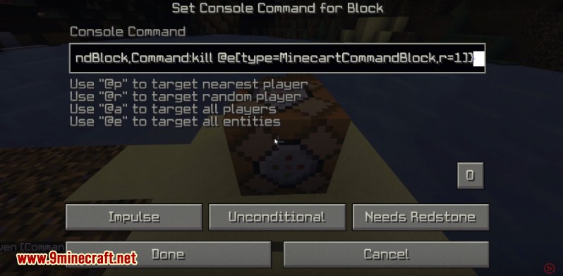 Turn OFF Player Collision Command Block 1